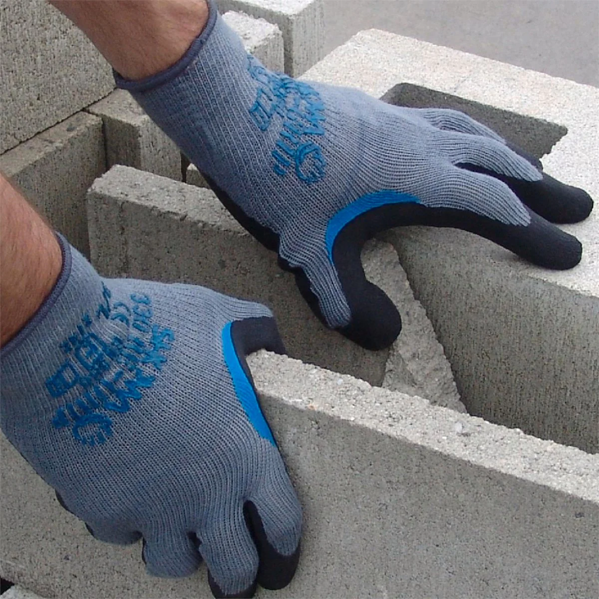 Lynn River Showa 330 Re Grip Gardening Gloves Large - 90mm x 240mm - Grey/Black - Durable, Comfortable, Excellent Grip - Image 2