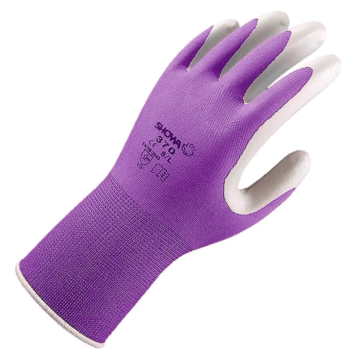 Lynn River Showa 370 Gardening Gloves - Small - Nitrile - Water Resistant - Image 2