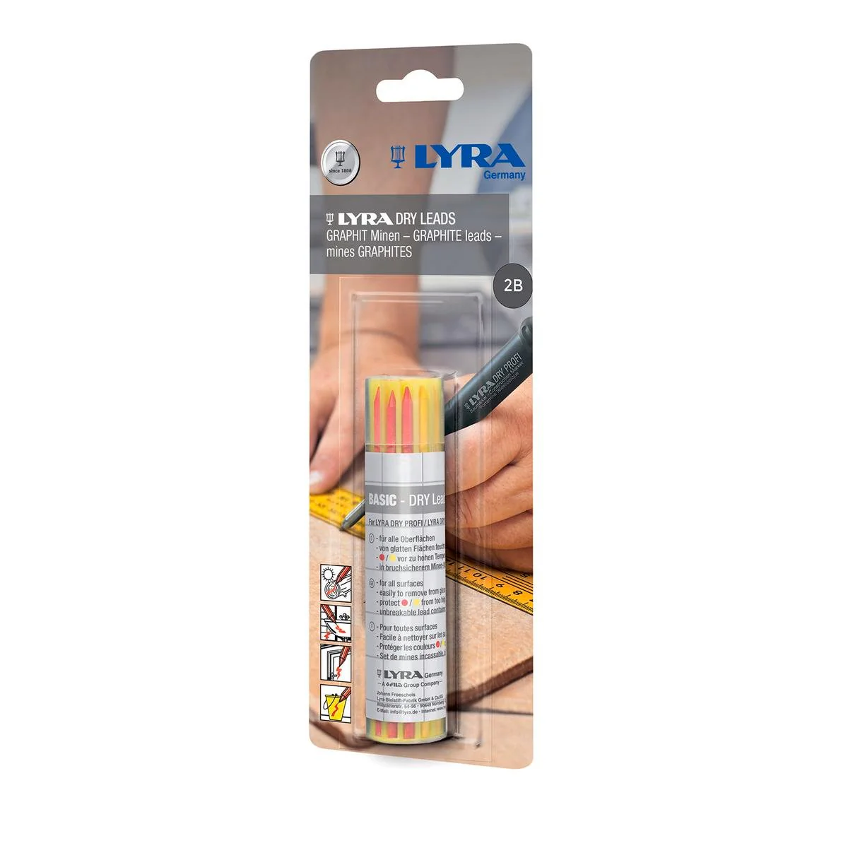 Lyra Refill Pack - 12 Leads - Graphite - Multi Surface Use