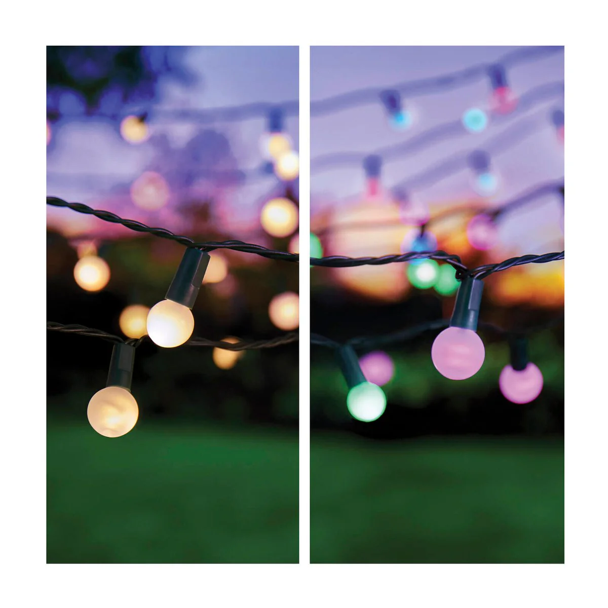Lytworx Colour Switch Mini Ball Lights 250 Pack - 24.9m - Energy Efficient - Indoor/Outdoor - Image 2