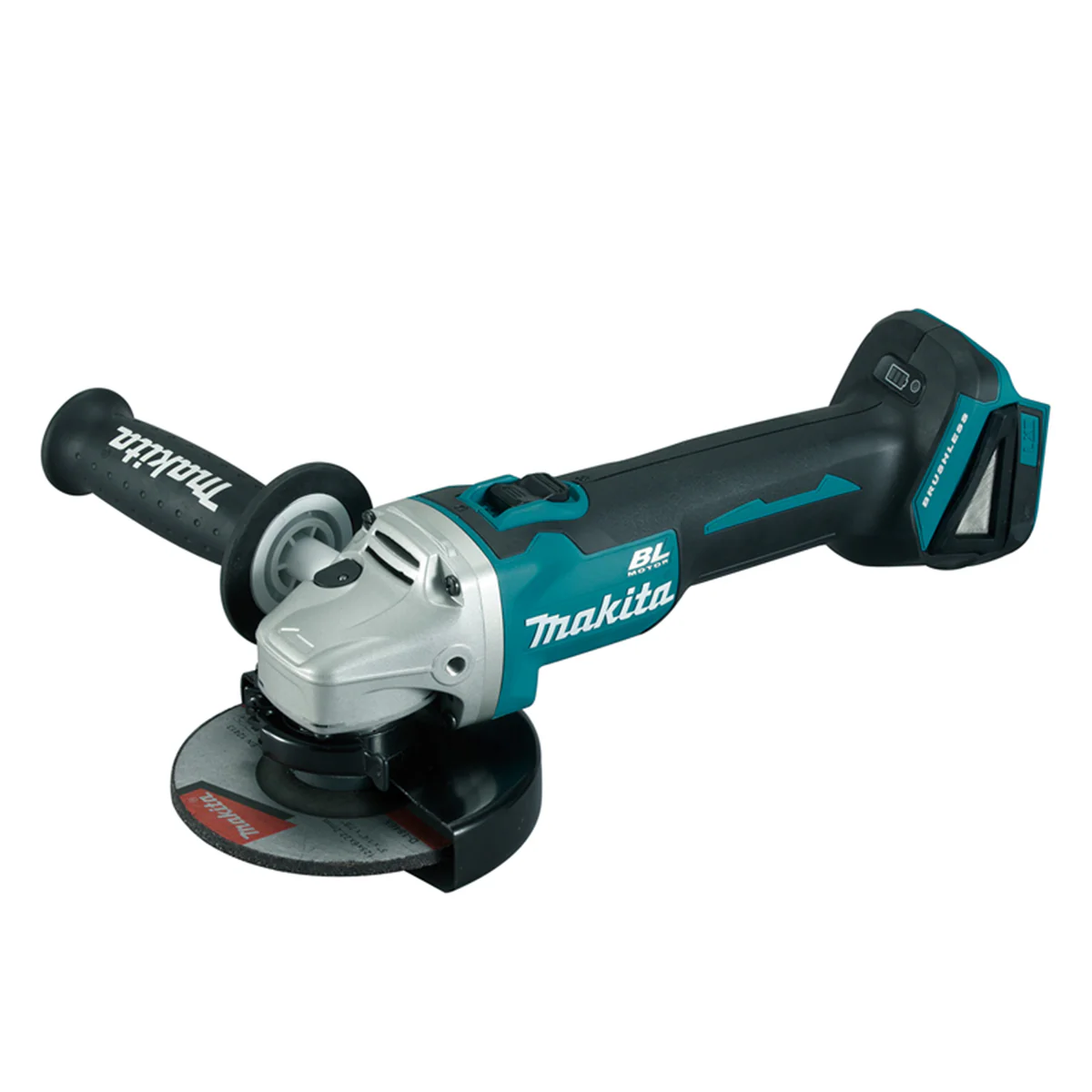 Makita 18V Brushless Angle Grinder DGA504Z - 125mm - Teal/Black - Efficient Cutting