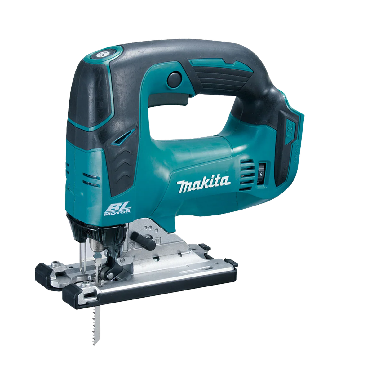 Makita 18V Brushless D Handle Jigsaw DJV182Z - 290mm x 220mm - Teal/Black - Precision Cutting