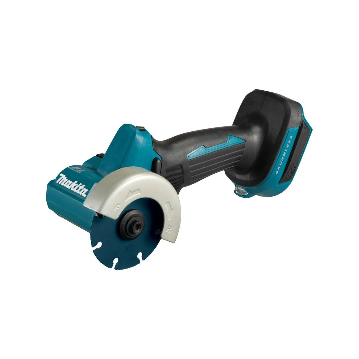 Makita 76mm Brushless Compact Cut Off Saw DMC300Z - Skin Only - 20,000rpm - Safety Features