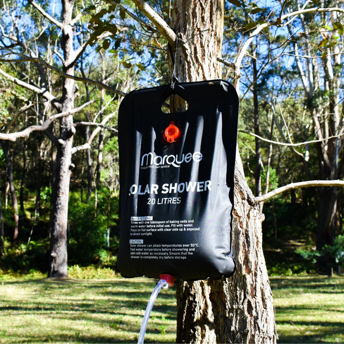 Marquee 20L Solar Shower - Portable Outdoor Shower - 20L Capacity - Durable Design - Image 2