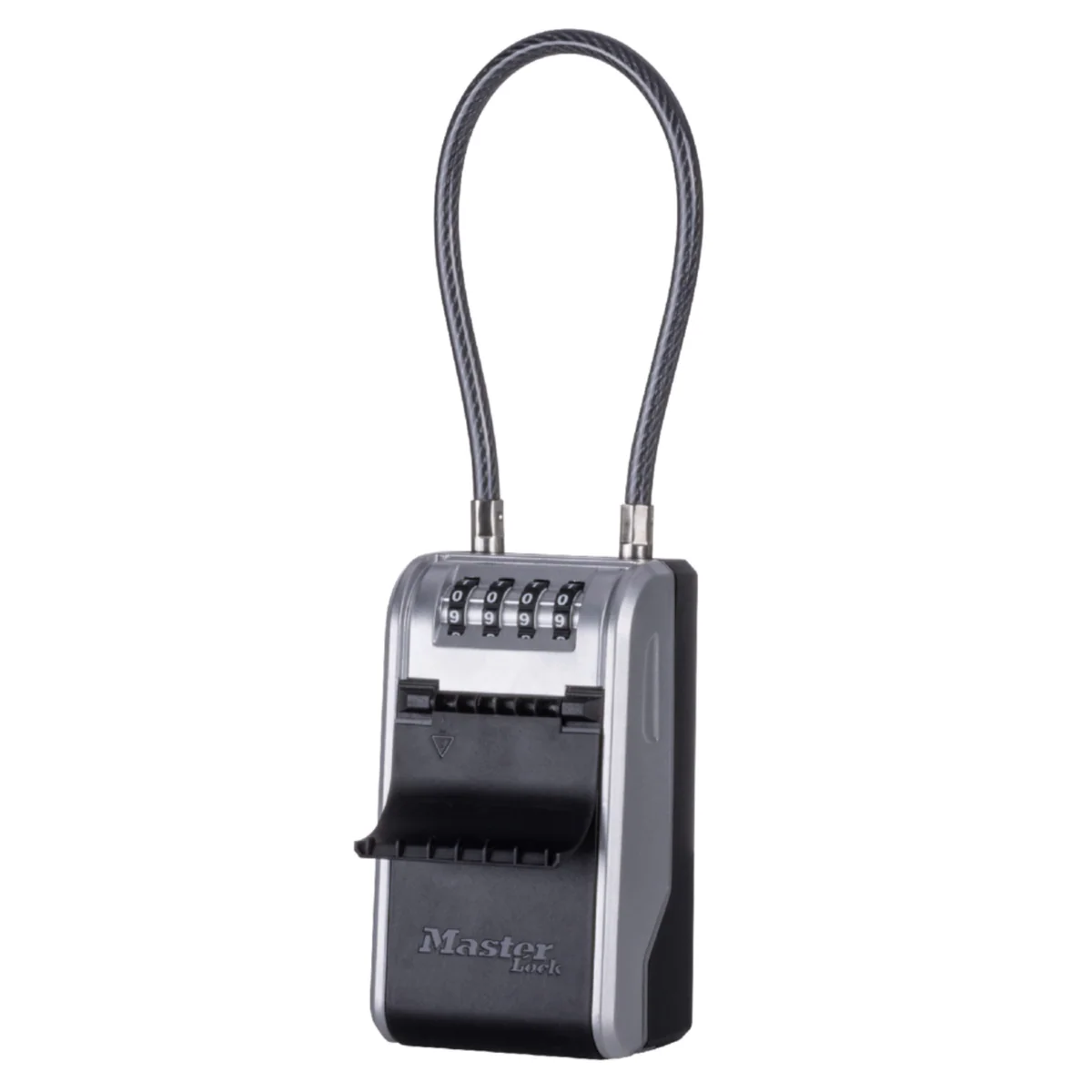 Master Lock Cable Next Gen Key Safe - Holds 10 Keys - 76mm x 283mm - Durable Metal