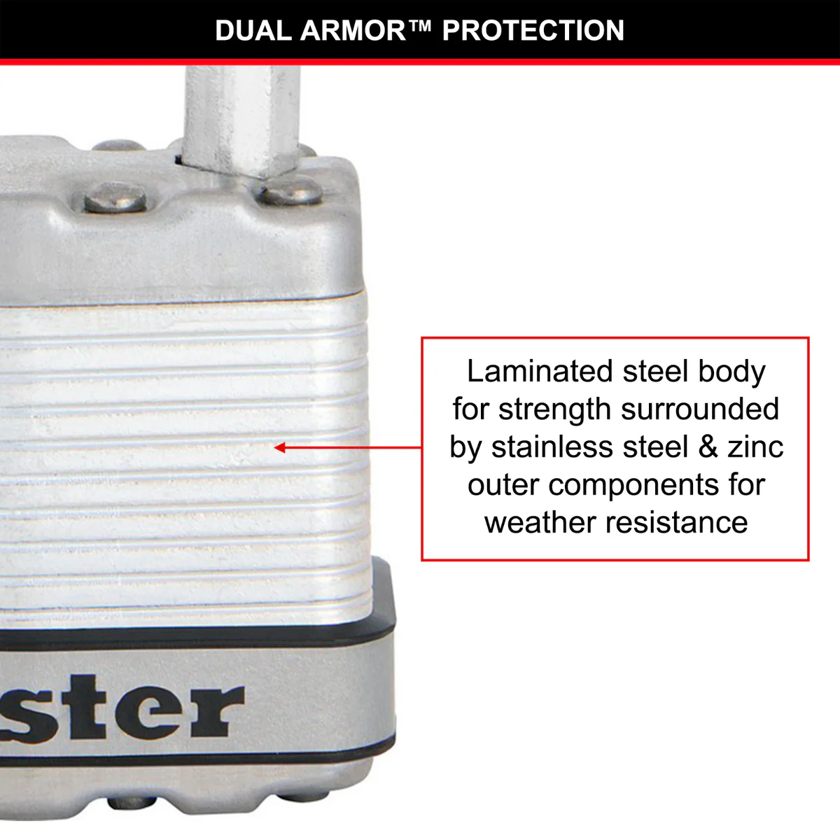 Master Lock Padlock - 45mm - Boron Carbide - Maximum Security 4 Pack - Image 5