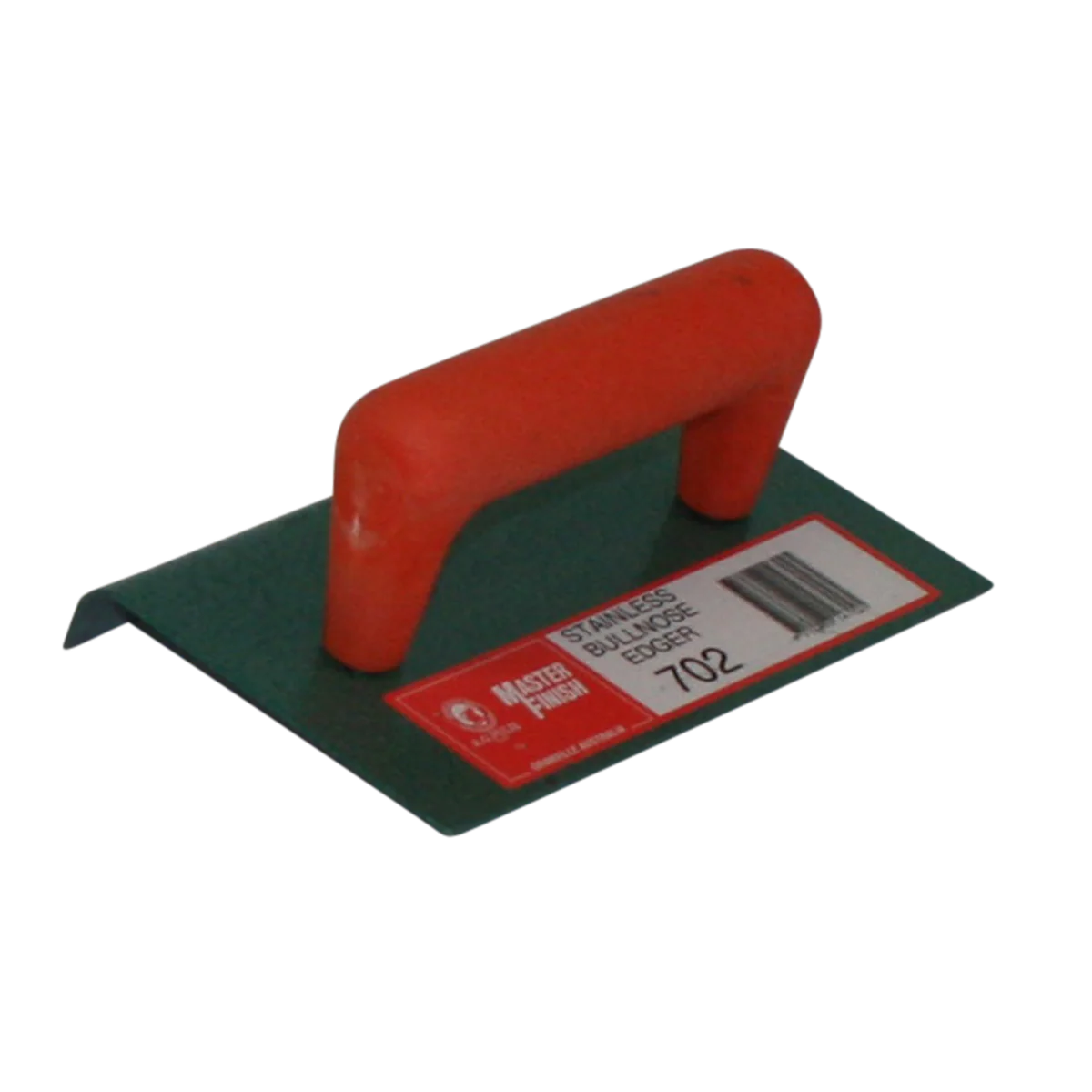 Masterfinish Bullnose Cement Edger - 112mm Stainless Steel - Smooth Finish