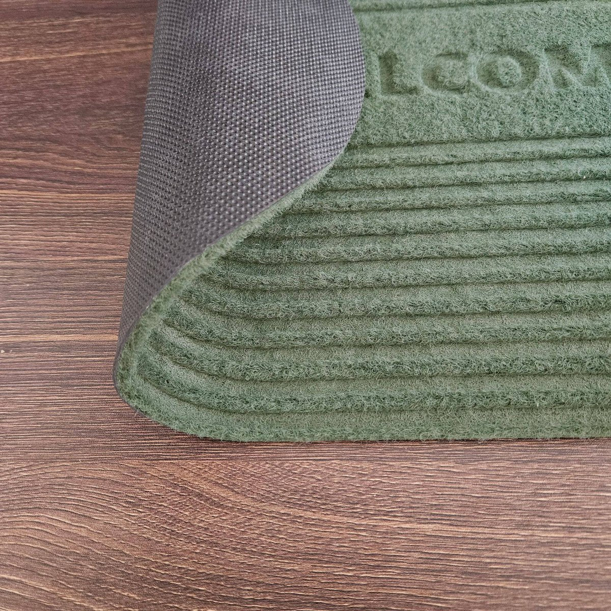 Maxfind Green Oval Scraper Doormat 40 x 60cm - Eco-Friendly Dirt Trapping - Image 5
