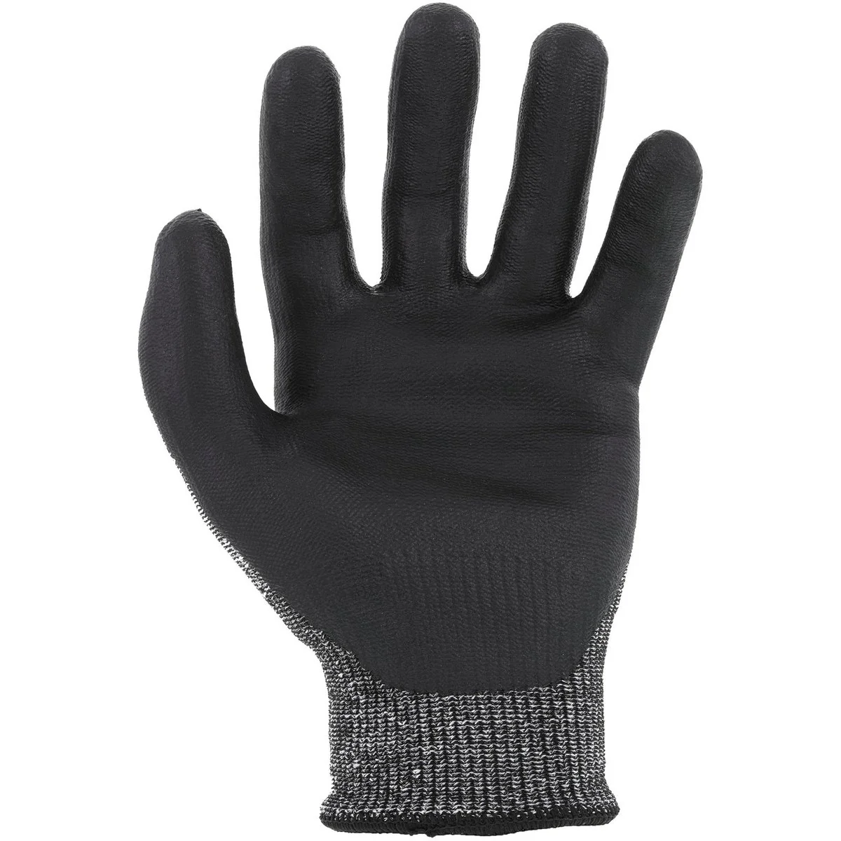 Mechanix Wear Small SpeedKnit CR5 Gloves - Cut Resistant - Nitrile Coated - Black & Grey - Image 2