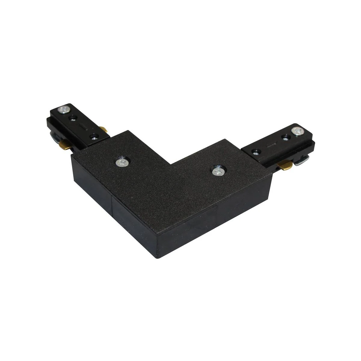 Mercator Single Track Circuit L Shaped Joiner 117mm Black - 10A