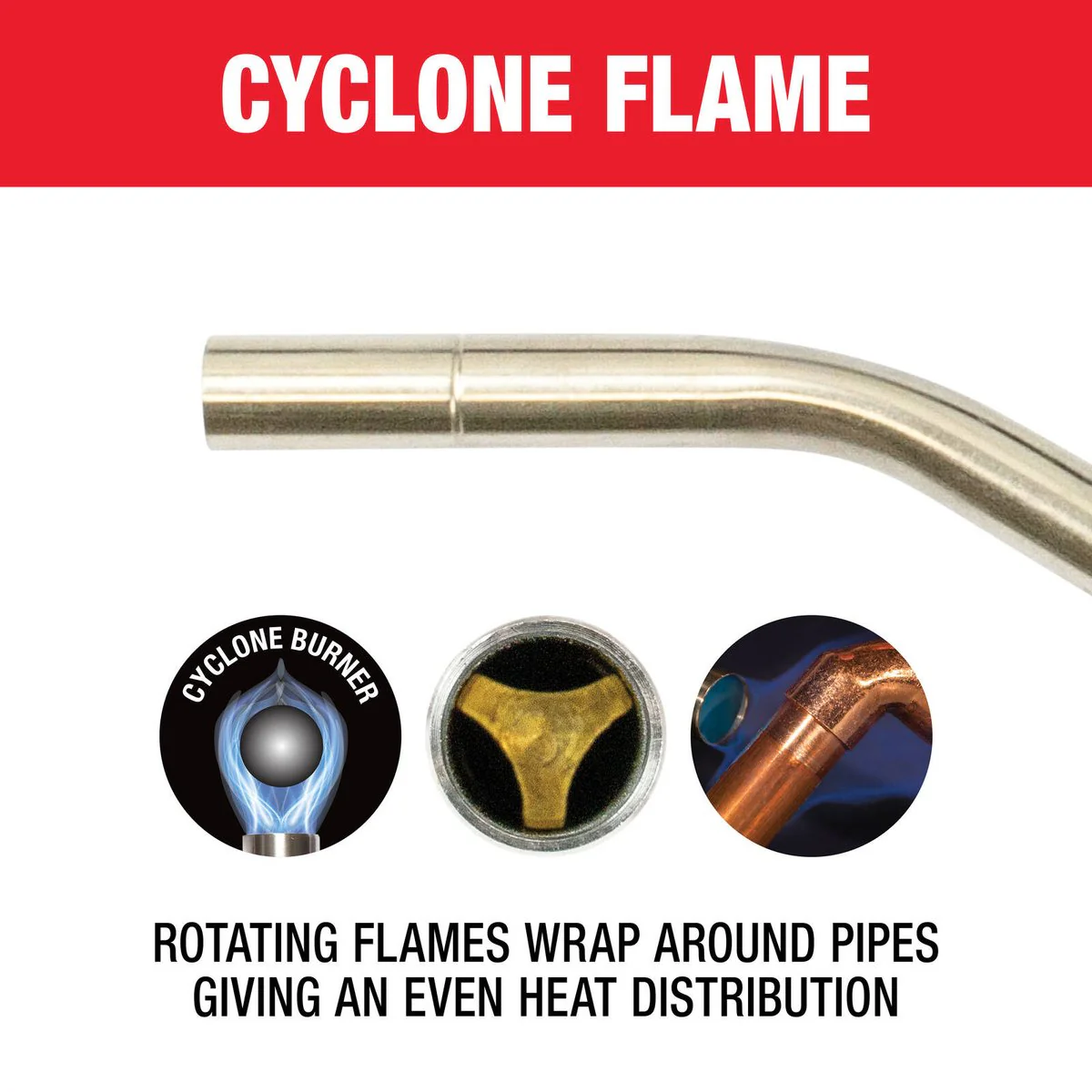 Mini Cyclone Torch - Compact Soldering Tool - 38mm x 132mm - Variable Flame Control - Image 4