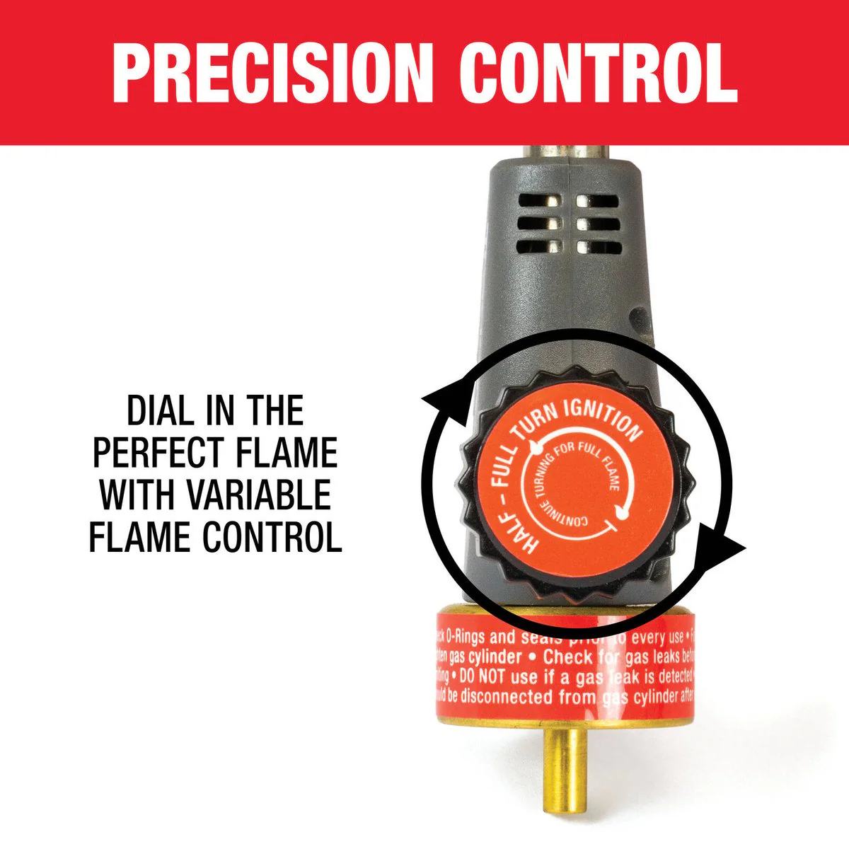 Mini Cyclone Torch - Compact Soldering Tool - 38mm x 132mm - Variable Flame Control - Image 5