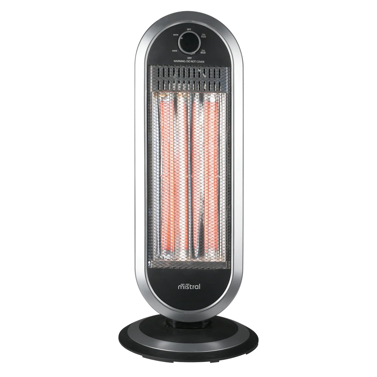 Mistral Radiant Heater - 450W/900W - Oscillating - Safety Features - BMCFH0637B