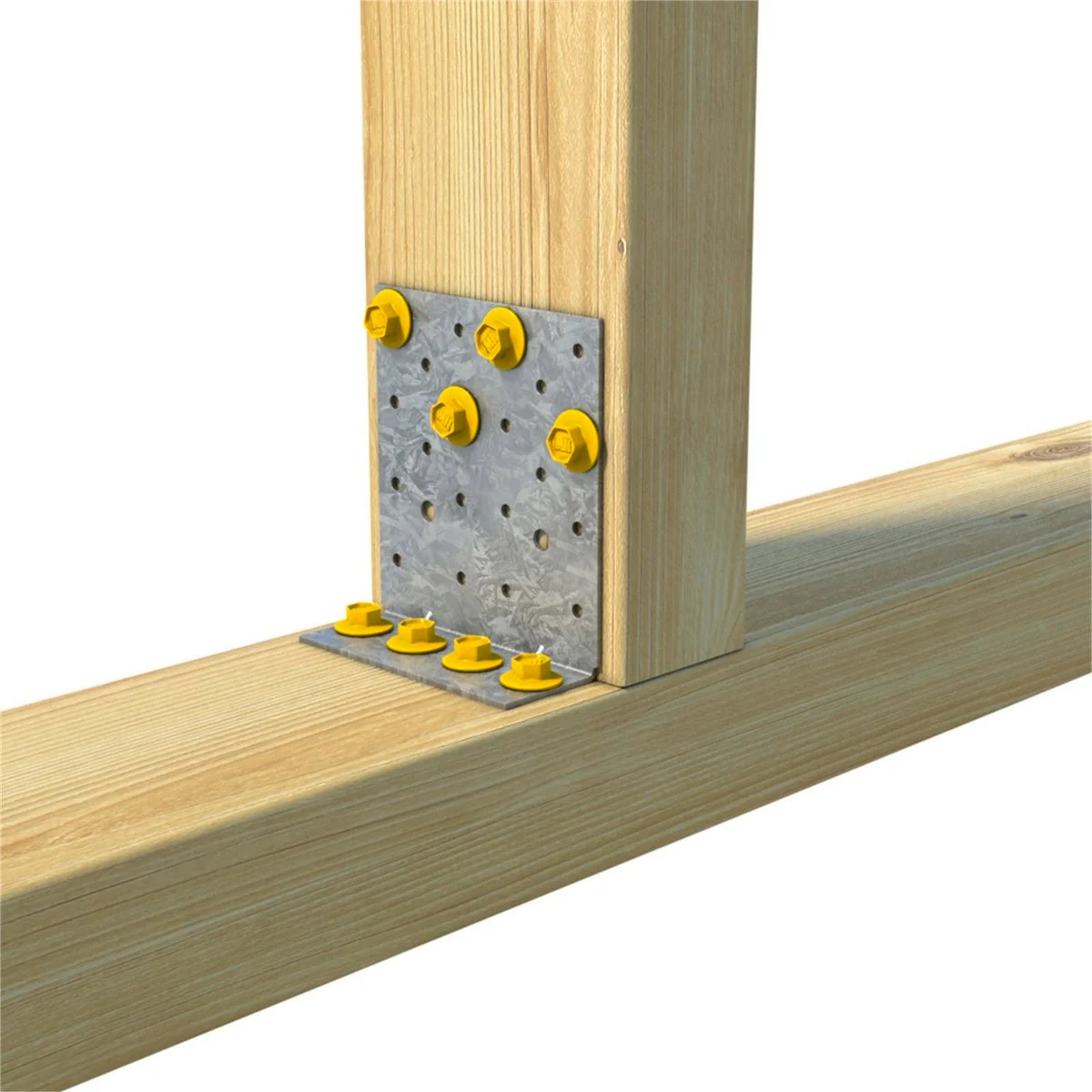Mitek Concealed Purlin Cleat - 80mm x 30mm - Hidden Bracket - Wind Uplift - Image 2