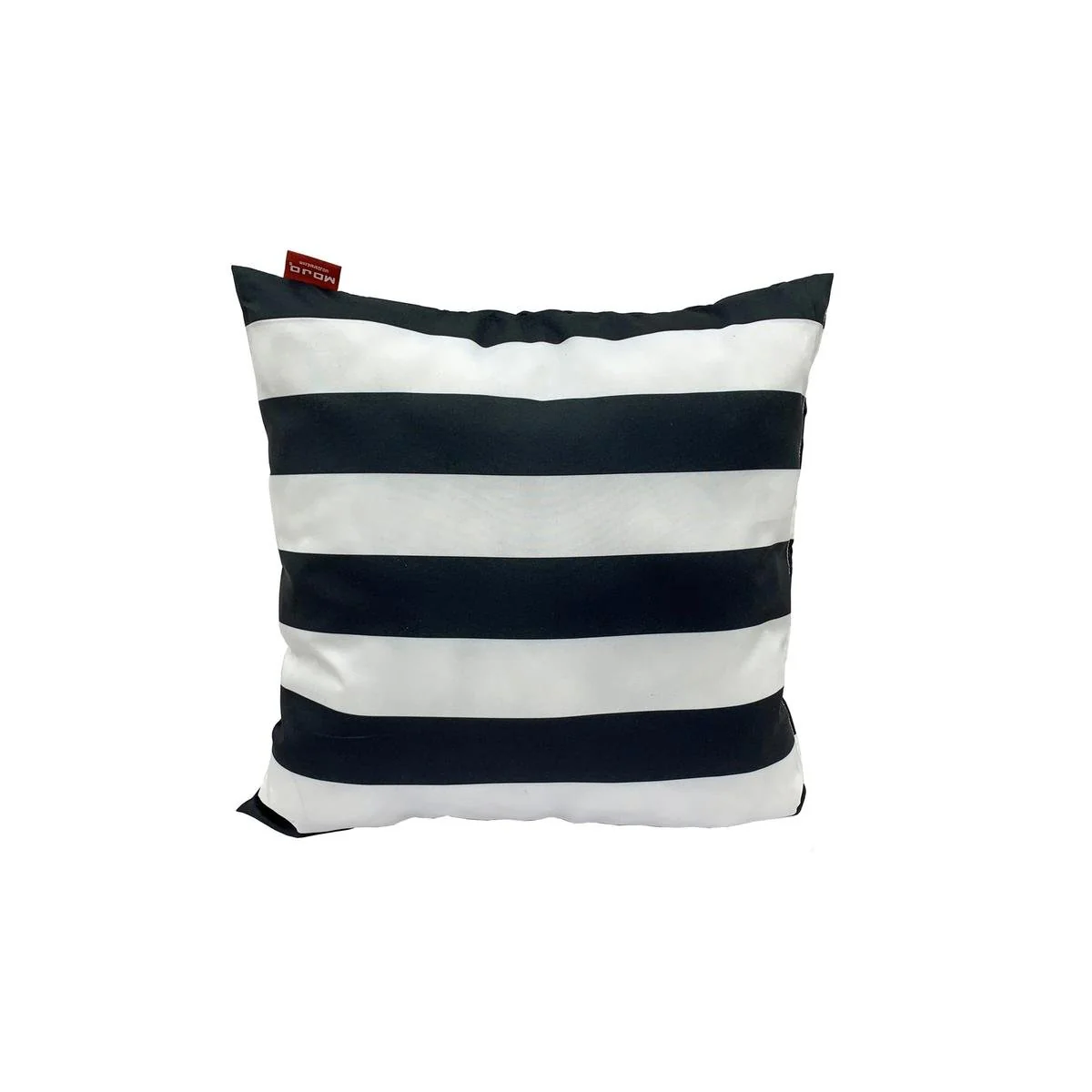 Mojo 45cm Striped Cushion Cover - Black - Contemporary Design