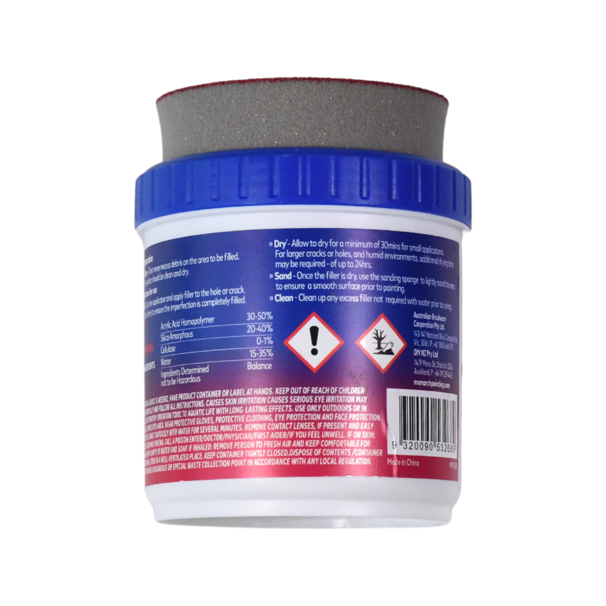 Monarch Mini Fill Sand Go Multipurpose Filler 130g - 0.250L - Indoor Use - Image 2