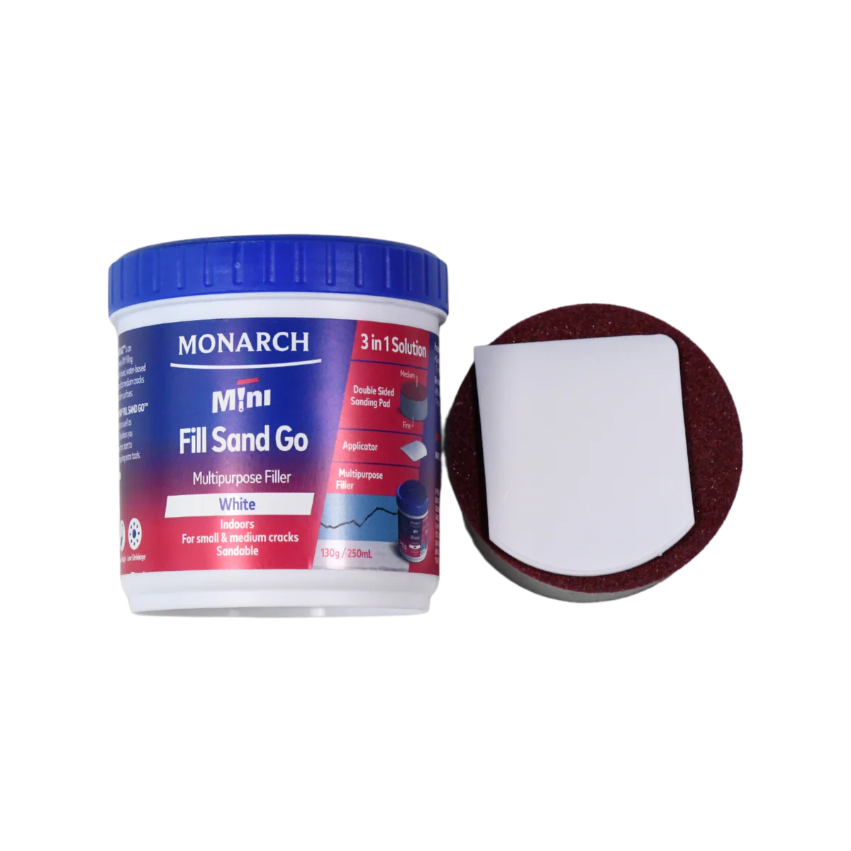 Monarch Mini Fill Sand Go Multipurpose Filler 130g - 0.250L - Indoor Use - Image 3