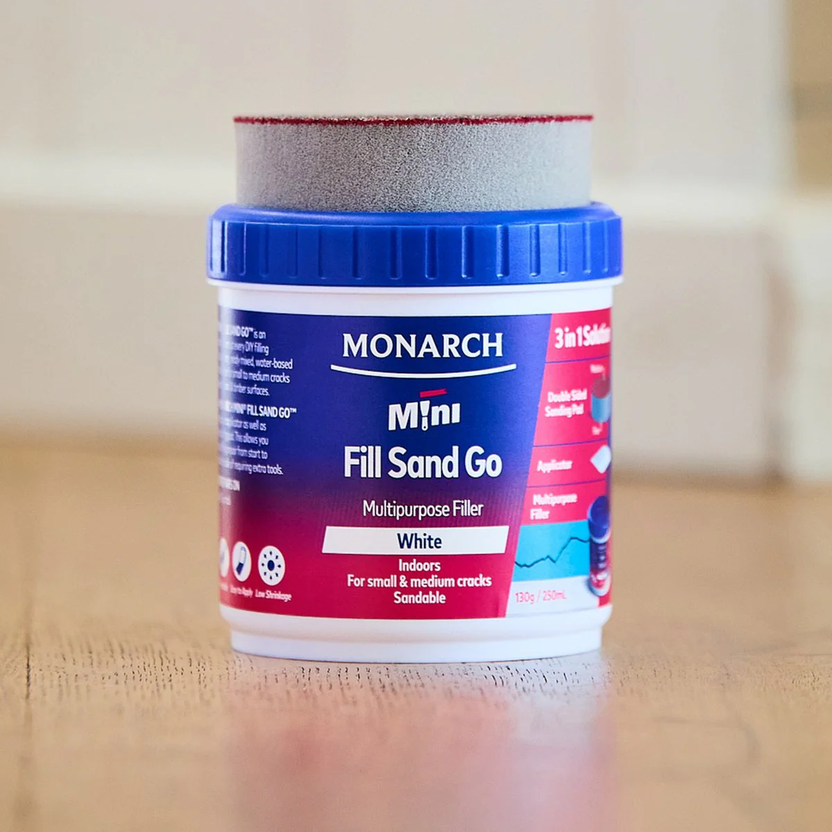 Monarch Mini Fill Sand Go Multipurpose Filler 130g - 0.250L - Indoor Use - Image 6