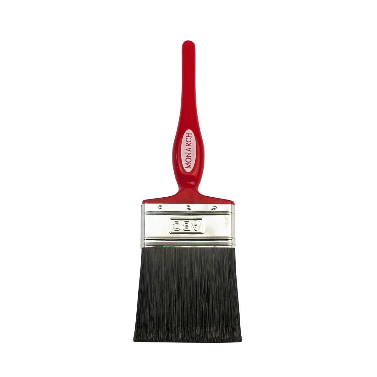 Monarch 75mm Exterior Rough Surfaces Paint Brush - 75mm - Red Handle - Image 2
