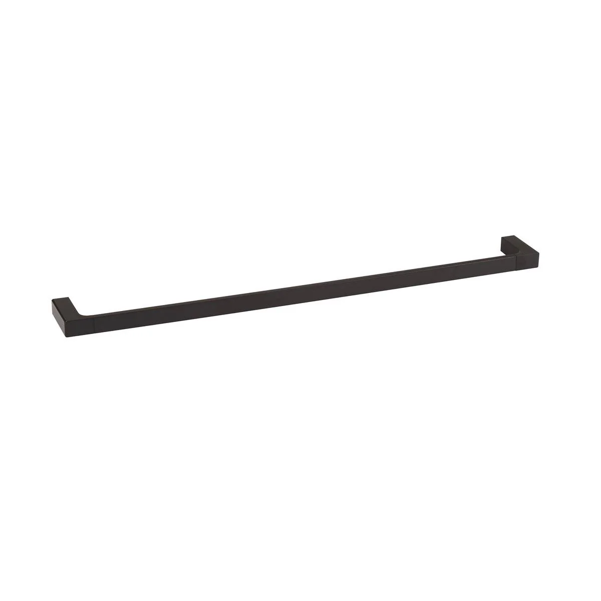 Mondella 600mm Matte Black Rumba Towel Rail - Metal - Stylish - Durable