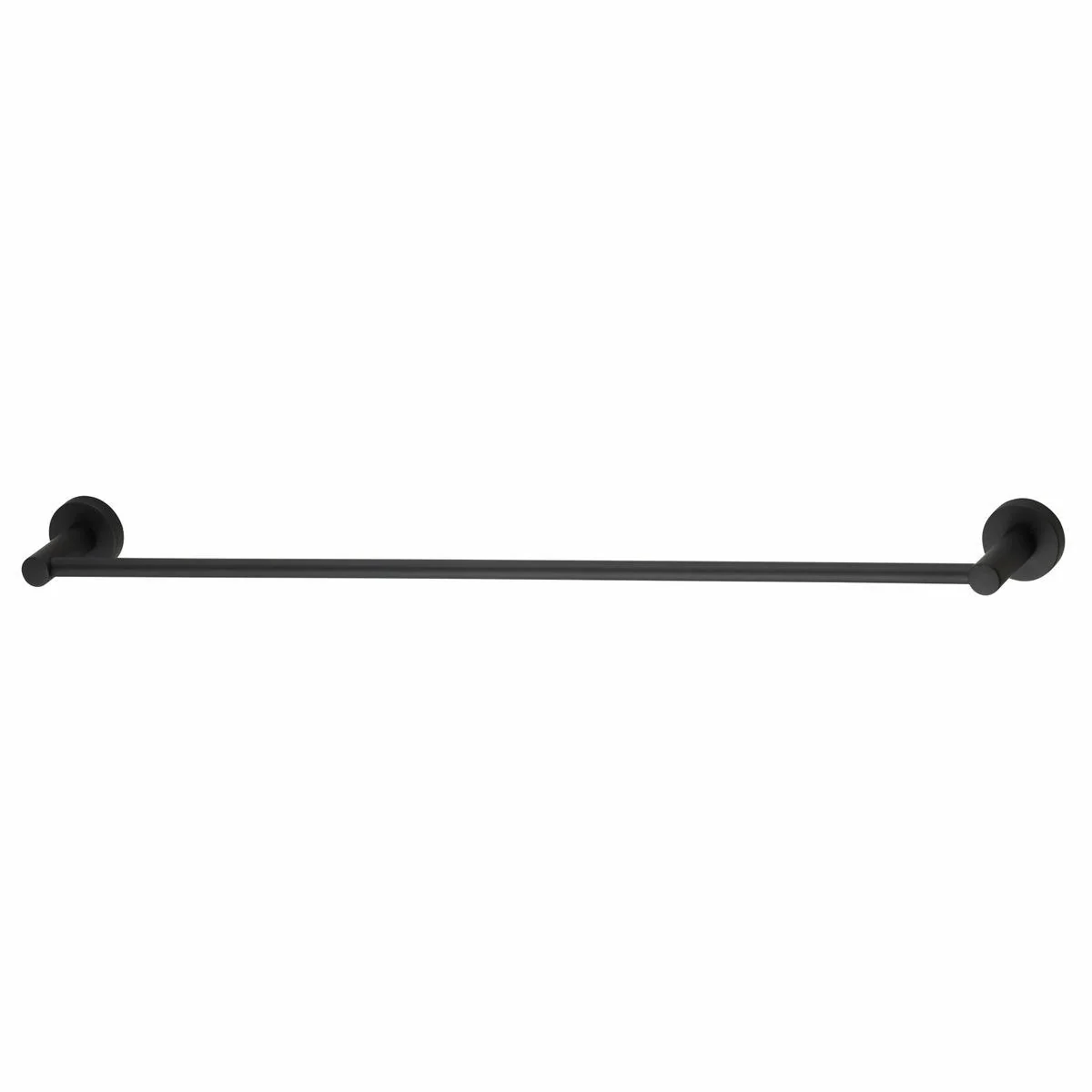 Mondella 620mm Matte Black Resonance Towel Rail - Metal - 1 Pack