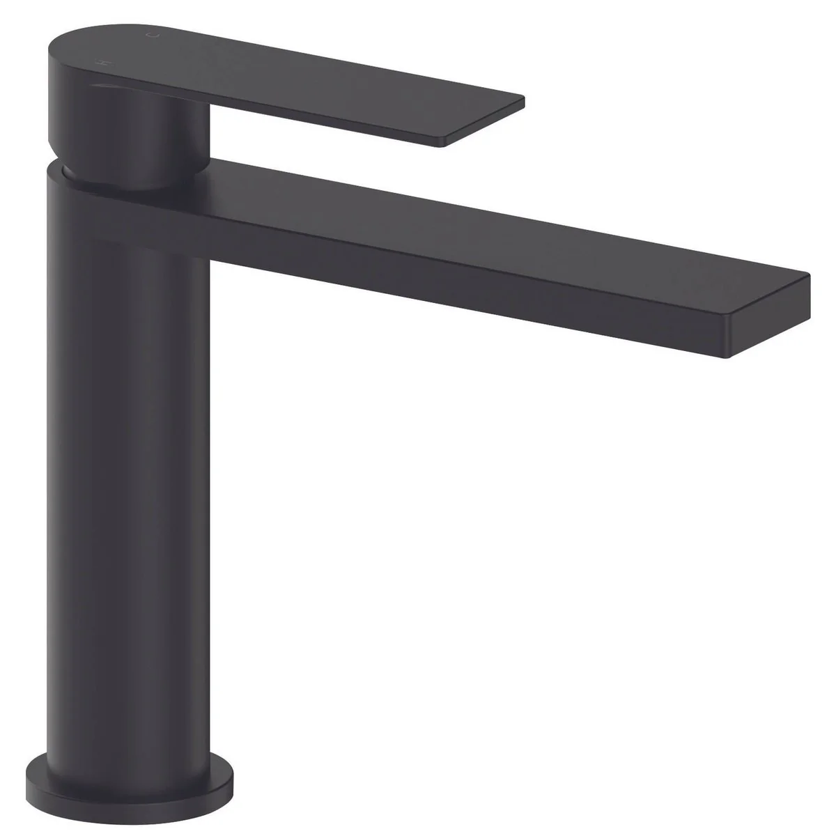 Mondella Black Matte Rococo Basin Mixer - 145mm x 173mm x 200mm - Lead-Free - Water-Saving