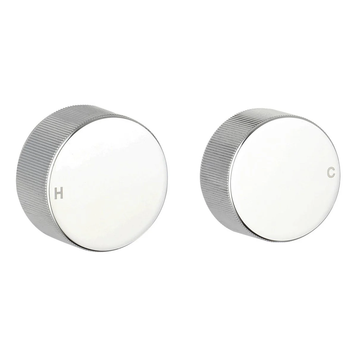 Mondella Chrome Resonance Wall Top Assembly - 1/4 Turn - Textured Handle - 240mm x 60mm x 1240mm