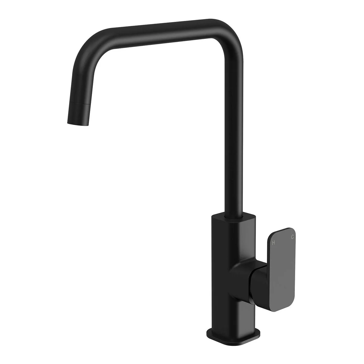 Mondella Matte Black Overture Sink Mixer - 261mm Spout Height - Lead Free