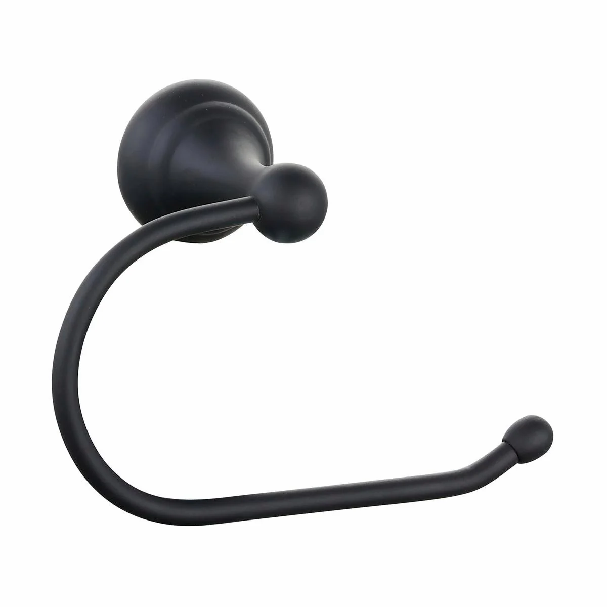Mondella Maestro Toilet Roll Holder - Matte Black - 150mm x 150mm x 70mm