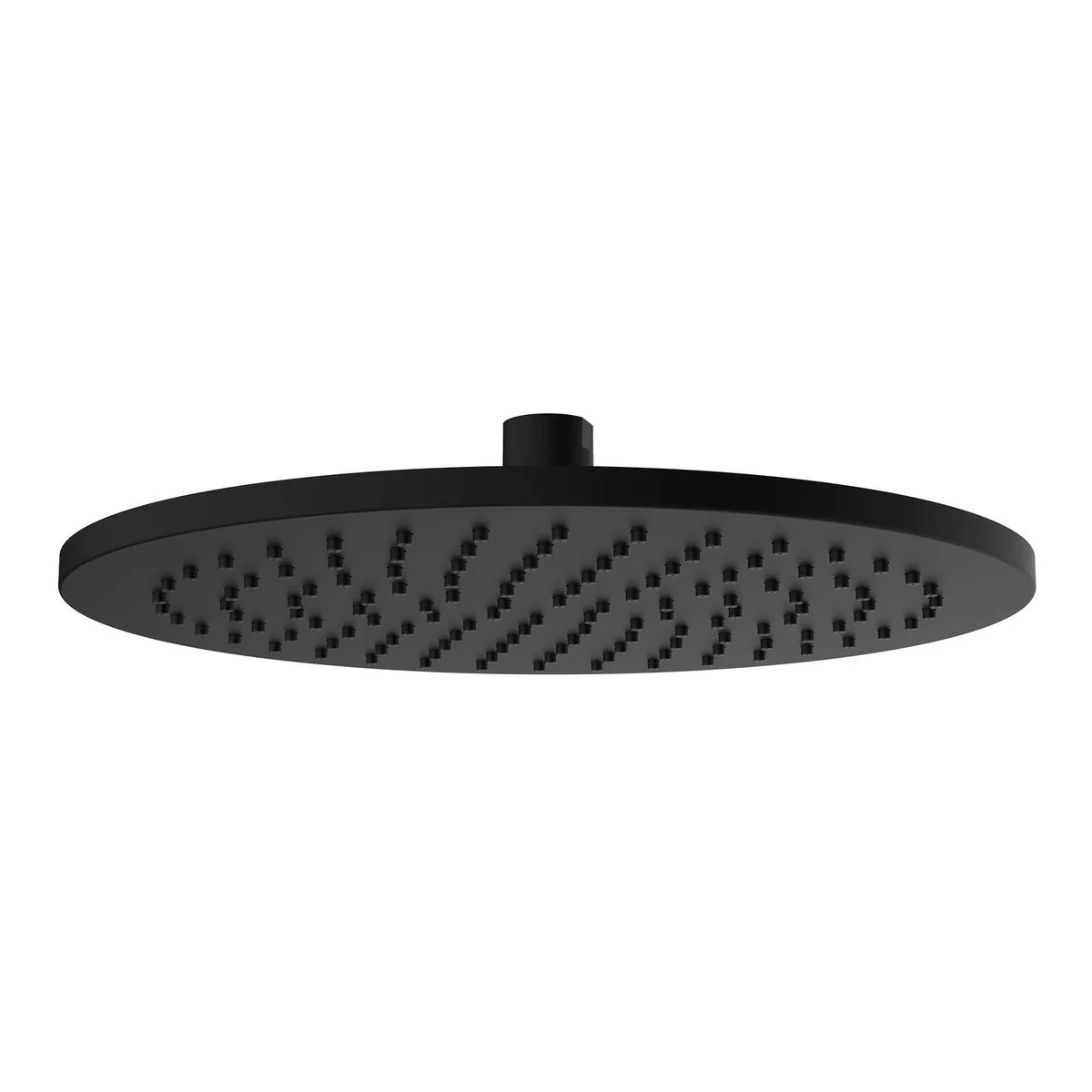 Mondella Wels Round Shower Head - 250mm - Black Matte - 9L/min Water Efficient
