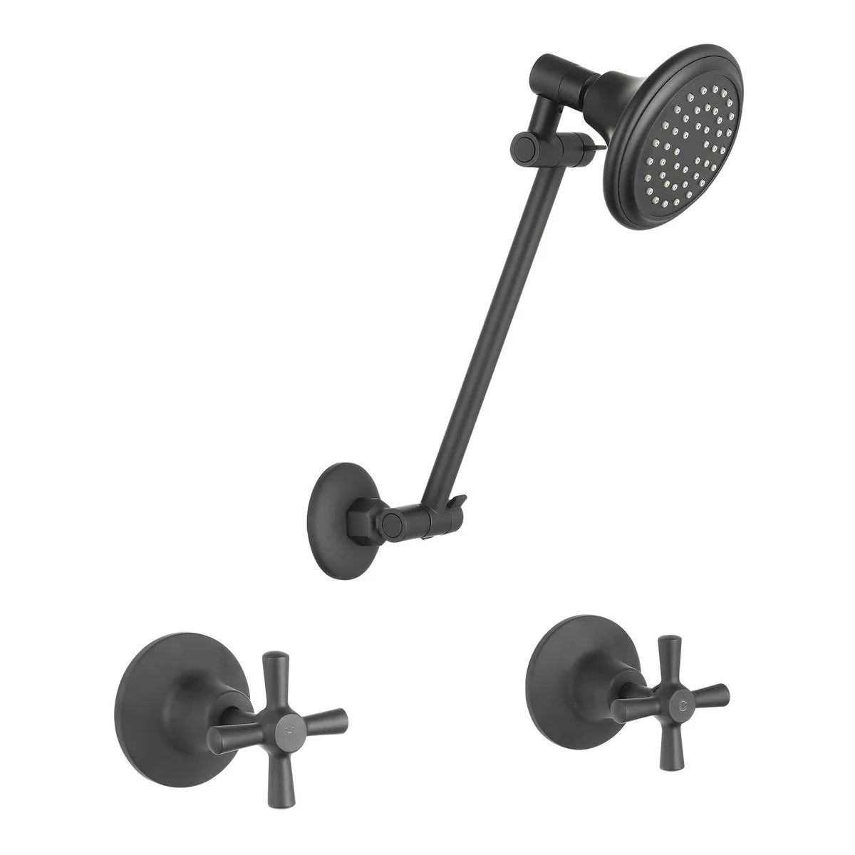 Mondella Wels Shower Set - 9L/min - Black Matte - All Directional - 3 Star