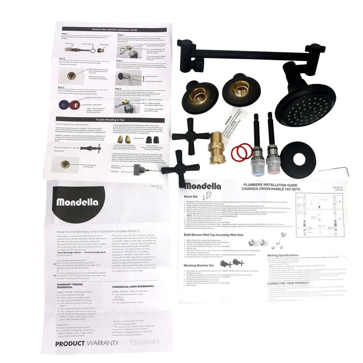 Mondella Wels Shower Set - 9L/min - Black Matte - All Directional - 3 Star - Image 5
