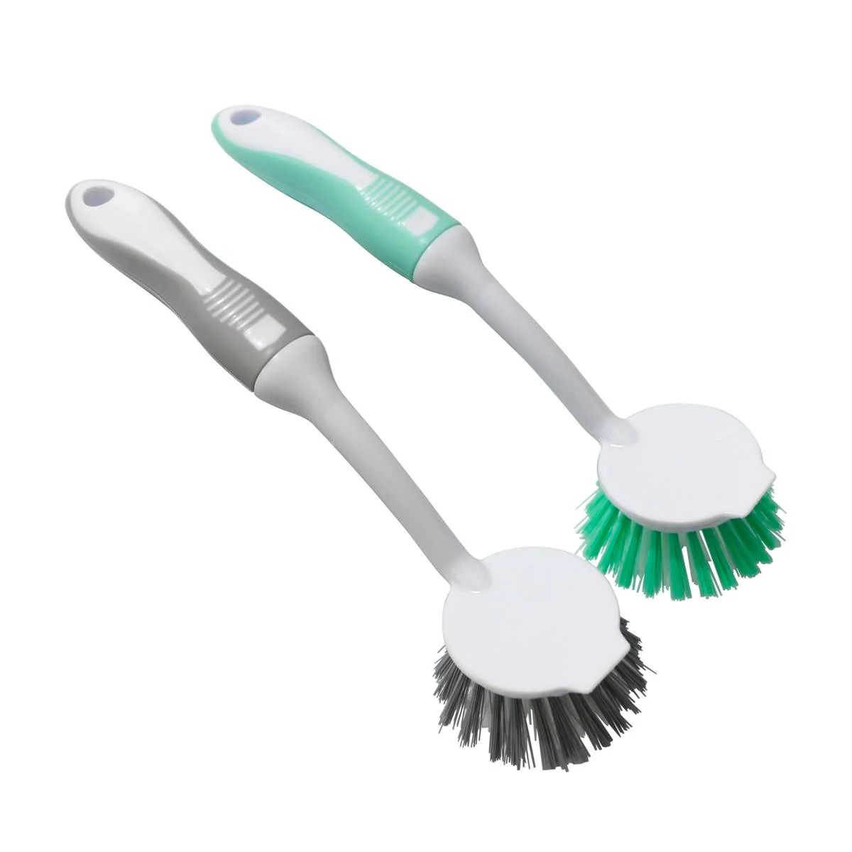 Morgan Round Dish Brush - 60mm - Polypropylene - Soft Grip Handle