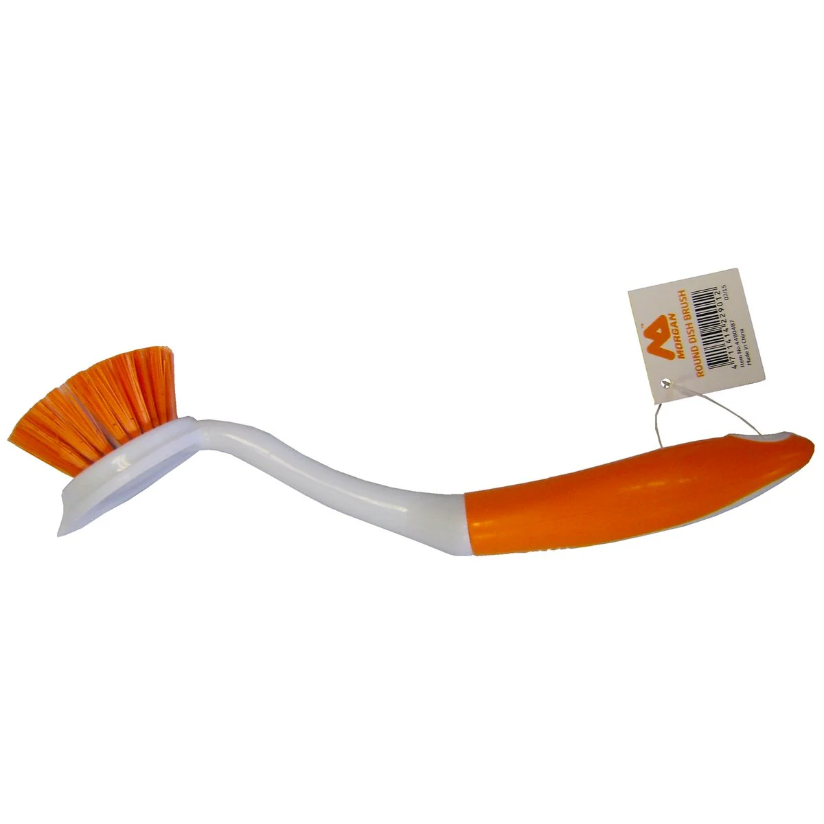Morgan Round Dish Brush - 60mm - Polypropylene - Soft Grip Handle - Image 2