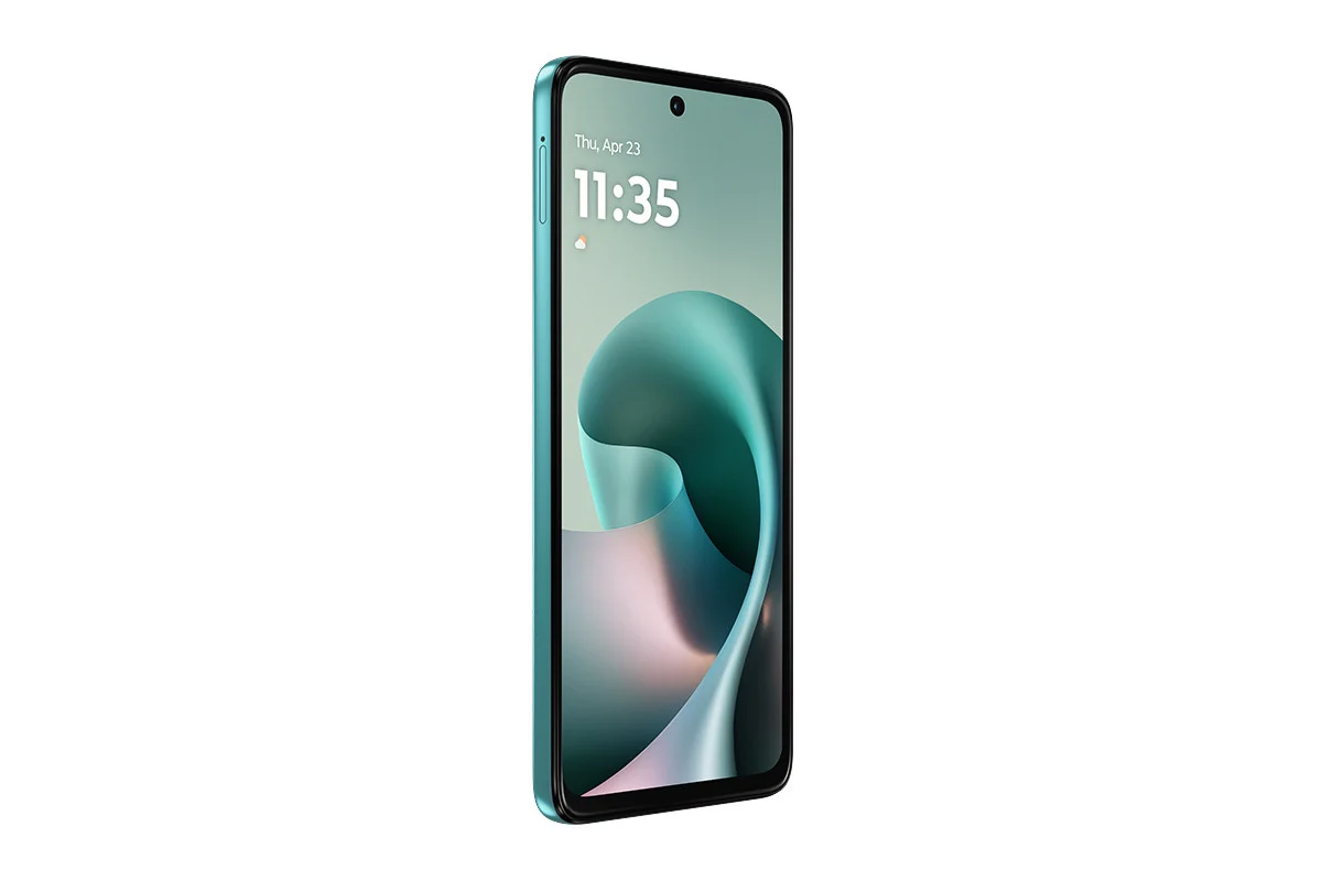 Motorola Moto G57 4G Smartphone - 128GB, Fluidity Cyan, 50MP Camera - Image 5