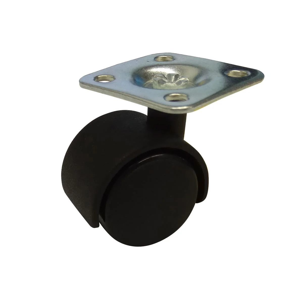 Move It Hooded Plate Furniture Castor 30mm Nylon 2 Pack Durable