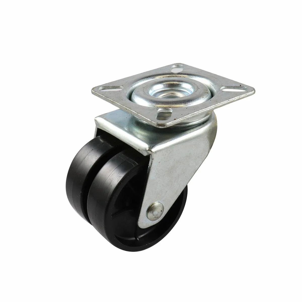 Move It Twin Wheel Castor - 50mm - Black Nylon - 70kg Load Rating