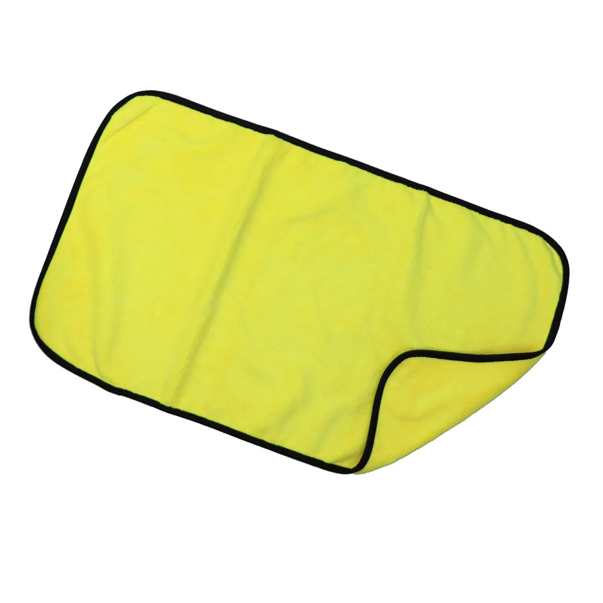 Mr Clean Auto Drying Towel - 70 x 40cm - Super Absorbent Microfibre - Yellow - Image 4