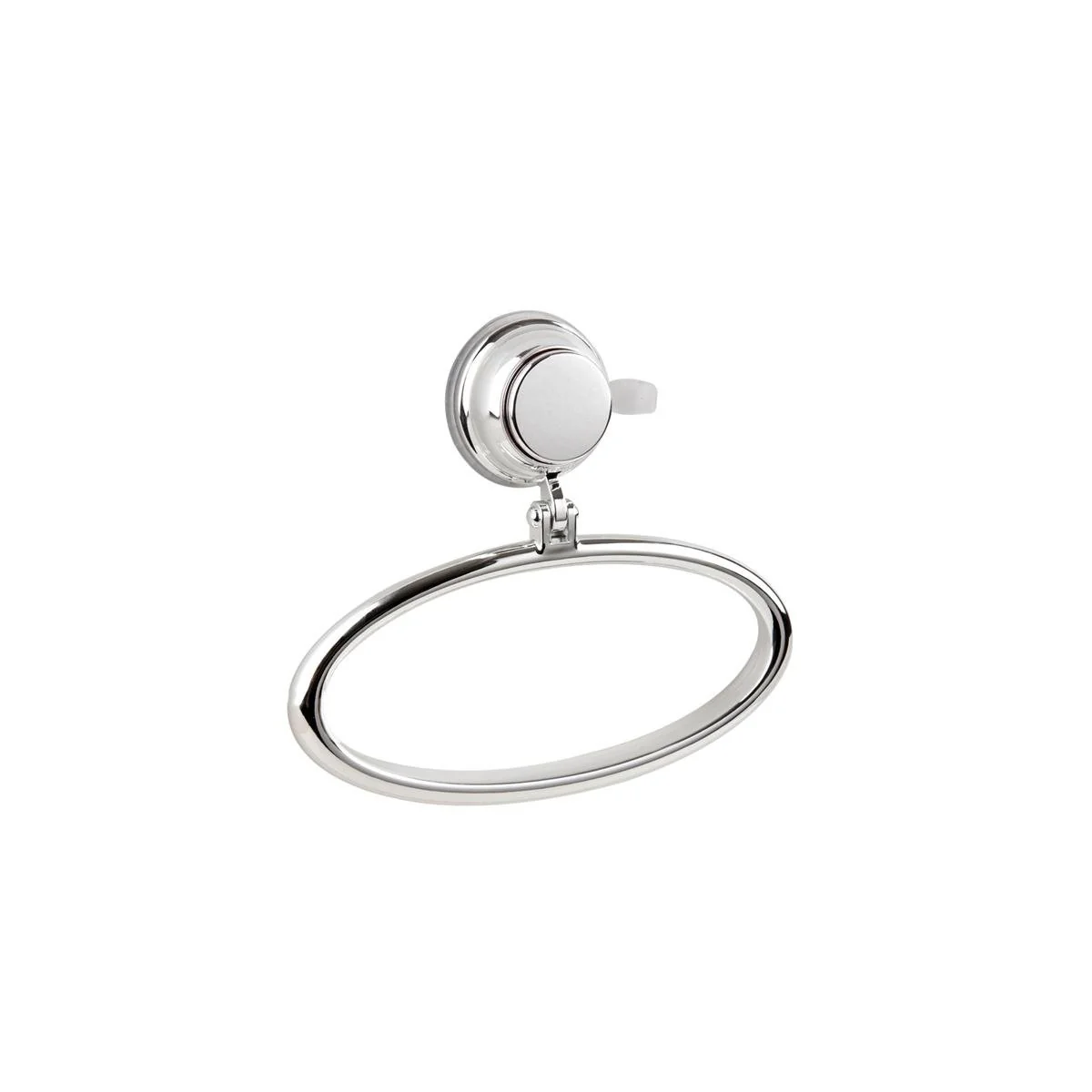 Naleon Chrome Super Suction Towel Ring - 1 Towel - 180mm x 160mm x 40mm
