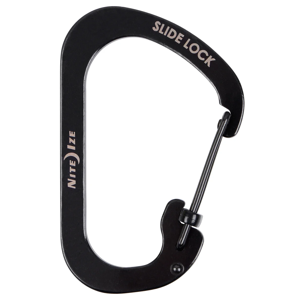 Nite Ize Carabiner Slide Lock - 53mm x 77mm - Stainless Steel - Lockable