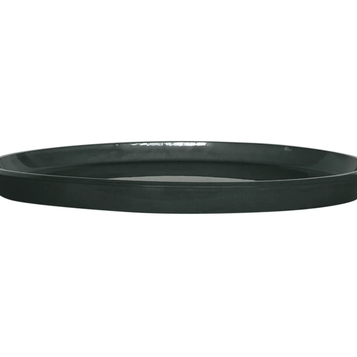Northcote Pottery 23cm La Olive Green Plastic Saucer - Lightweight - Durable - Image 2