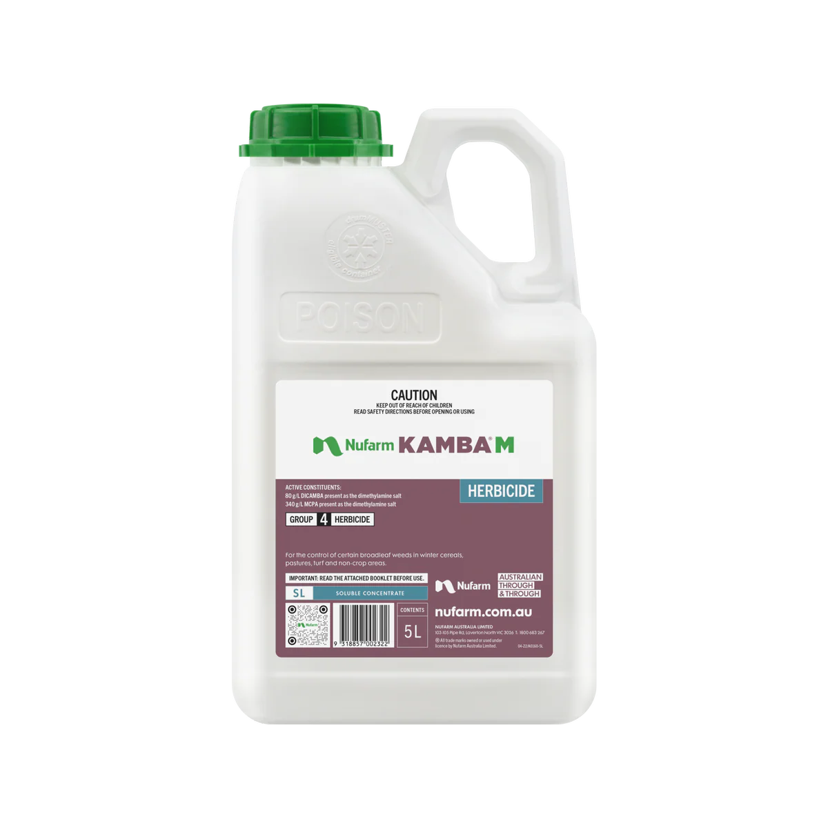 Nufarm Selective Herbicide - 5L - Herbicide Concentrate - Broadleaf Control