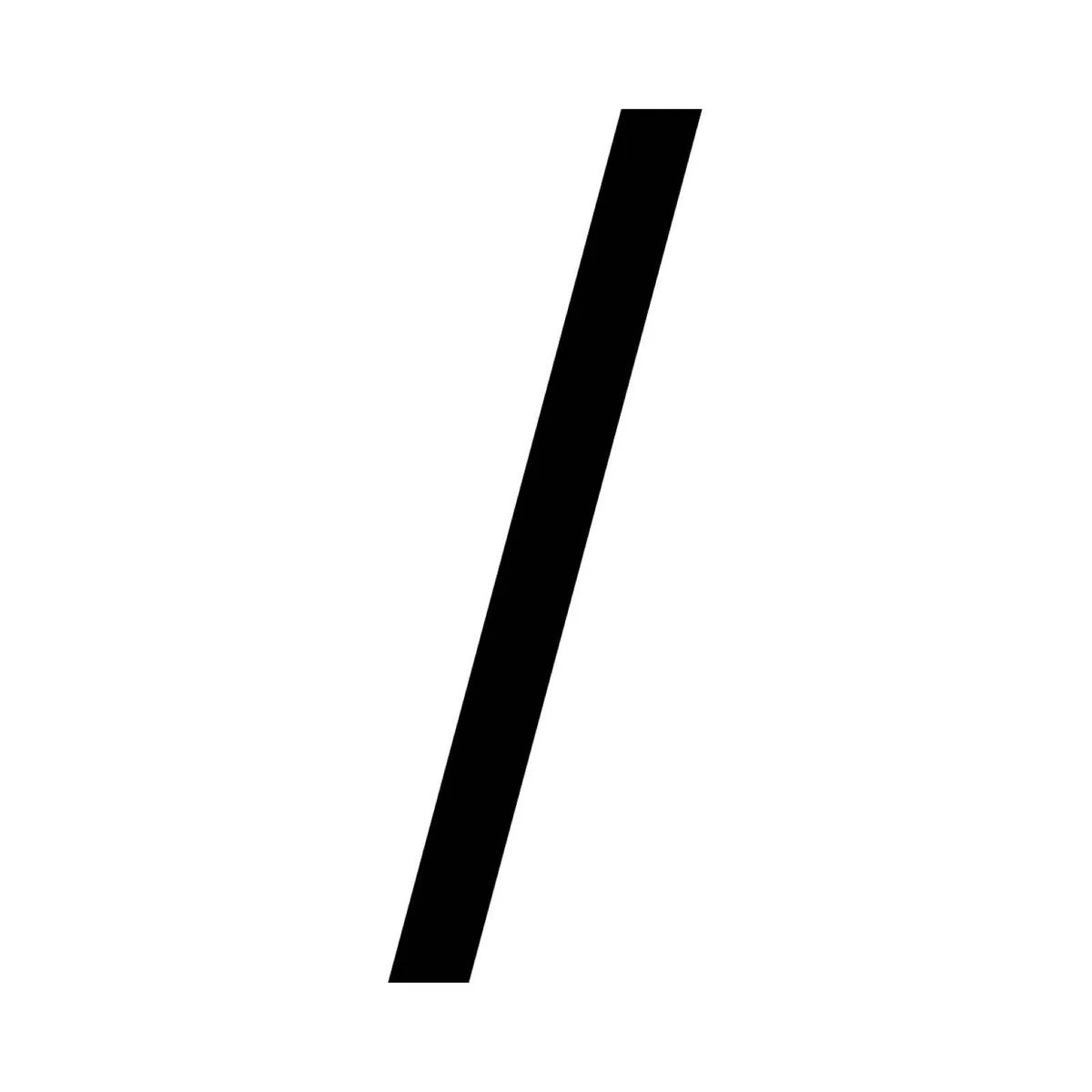 Numero Black Vinyl Transfer - Self-Adhesive House Number - 24mm x 68mm - Black - Weatherproof
