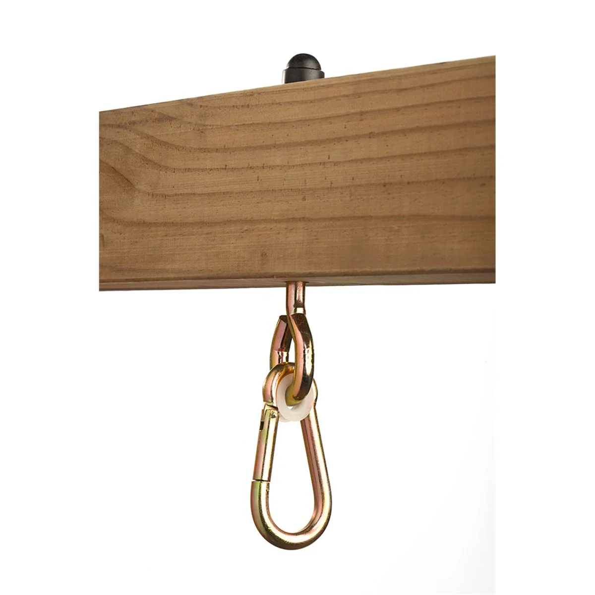 O Swing Hook - 45mm - Zinc Plated Steel - Nylon Bush Design - Image 2