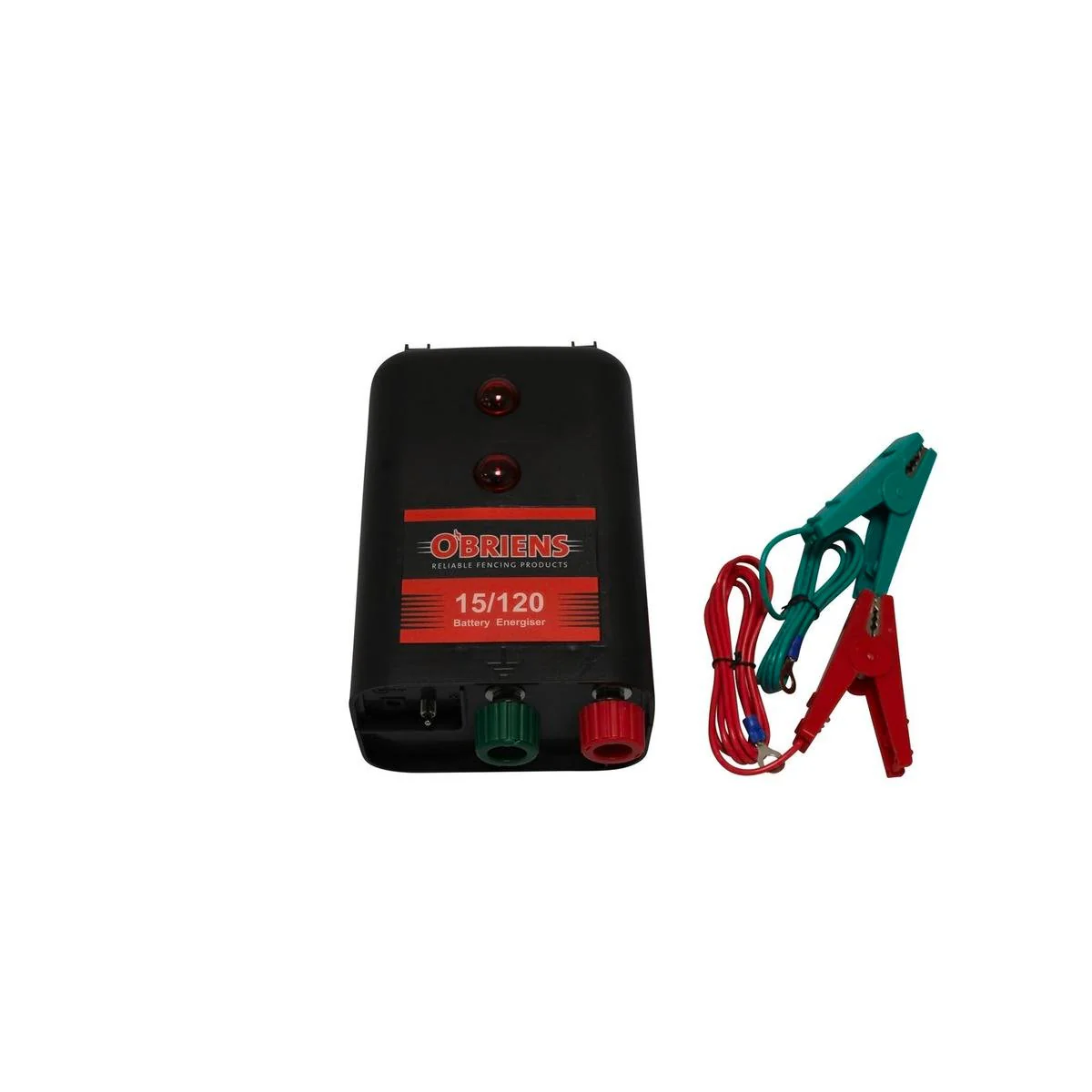 O'Briens 15 120 Electric Fence Battery Energiser 270mm Portable Durable
