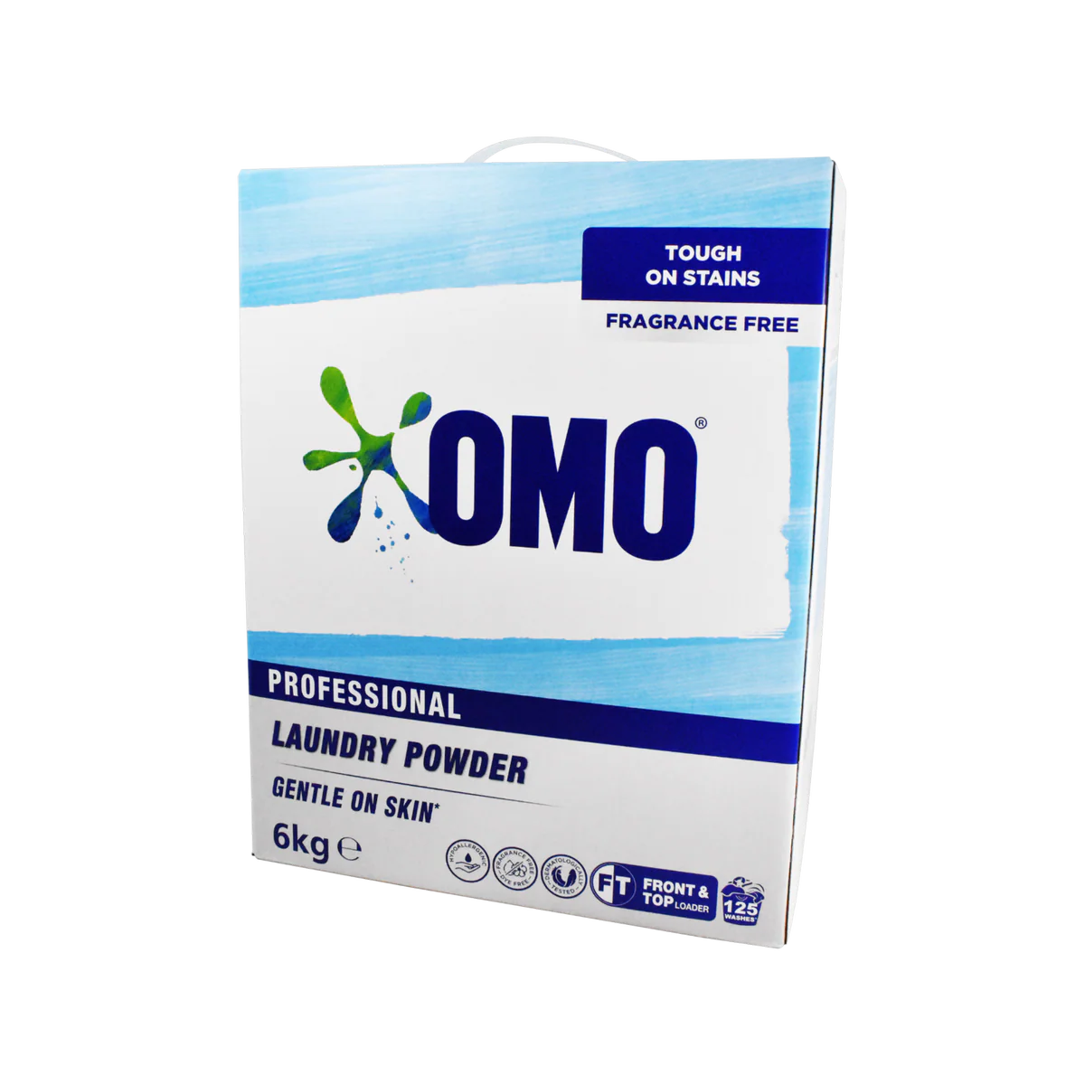 Omo Professional Laundry Powder 6kg - Fragrance Free - Stain Removal