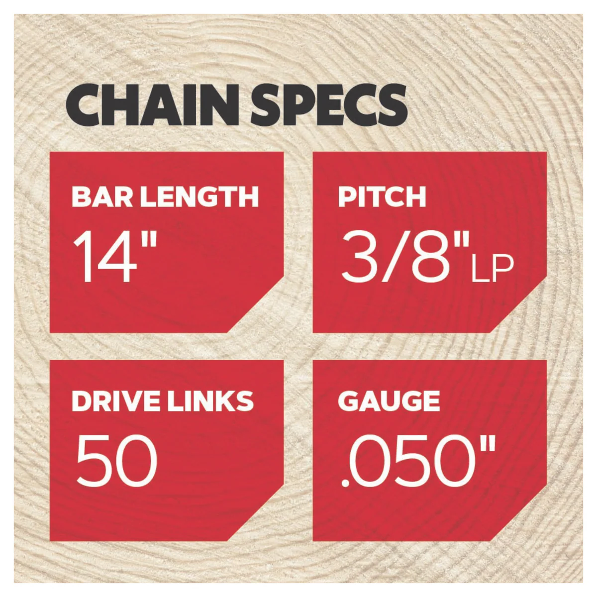 Oregon T50 Pro Series Chainsaw Chain - 14 Inch - 50 Drive Links - Durable - Image 2