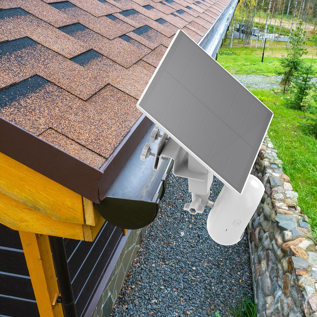 Orion Security Camera Mount 2 in 1 Clamp - 360° Swivel - 180° Tilt - Metal - SCA02 - Image 4