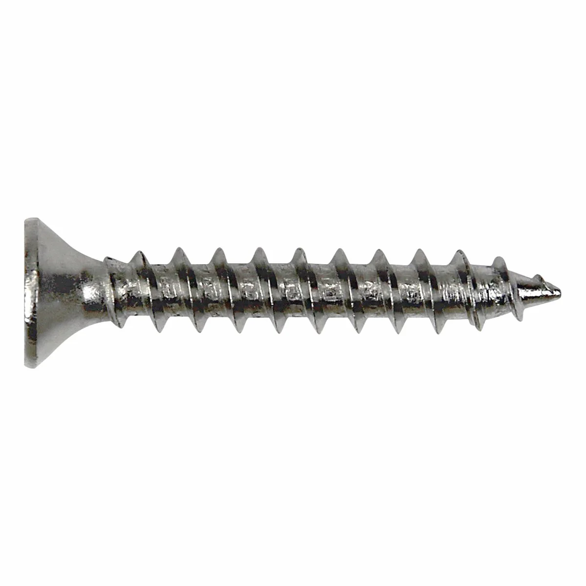 Otter Satin Chrome Hinge Screws 7 x 25mm - 16 Pack - Image 2