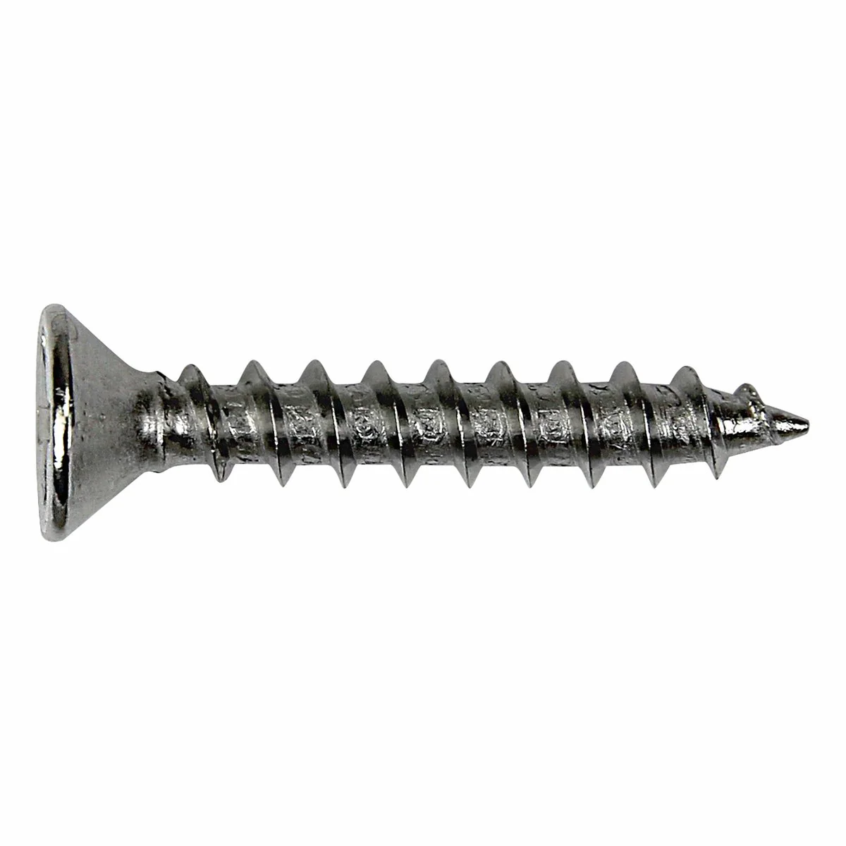 Otter Satin Chrome Hinge Screws 8 x 30mm - 16 Pack - Image 2